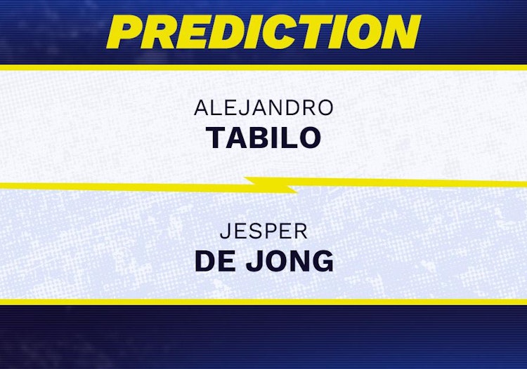 Alejandro Tabilo vs Jesper De Jong Tennis Prediction.