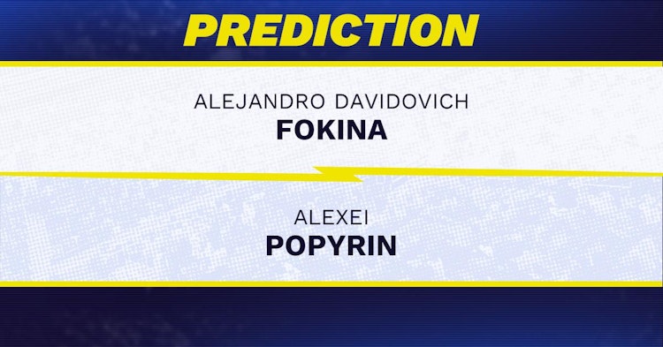 Alejandro Davidovich Fokina vs Alexei Popyrin Tennis Prediction.