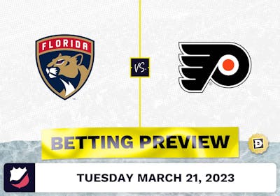 Panthers vs. Flyers Prediction and Odds - Mar 21, 2023