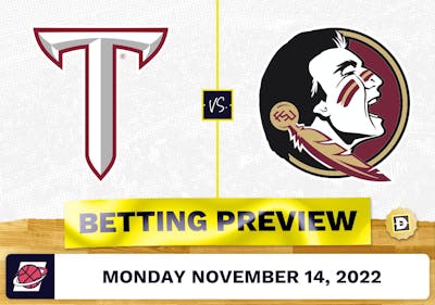 Troy vs. Florida State CBB Prediction and Odds - Nov 14, 2022