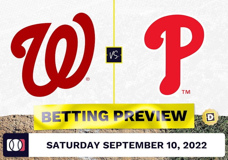 Nationals vs. Phillies Prediction and Odds - Sep 10, 2022