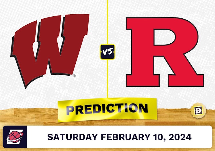 Wisconsin vs. Rutgers Prediction, Odds, College Basketball Picks [2/10