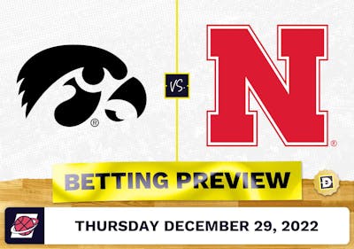 Iowa vs. Nebraska CBB Prediction and Odds - Dec 29, 2022
