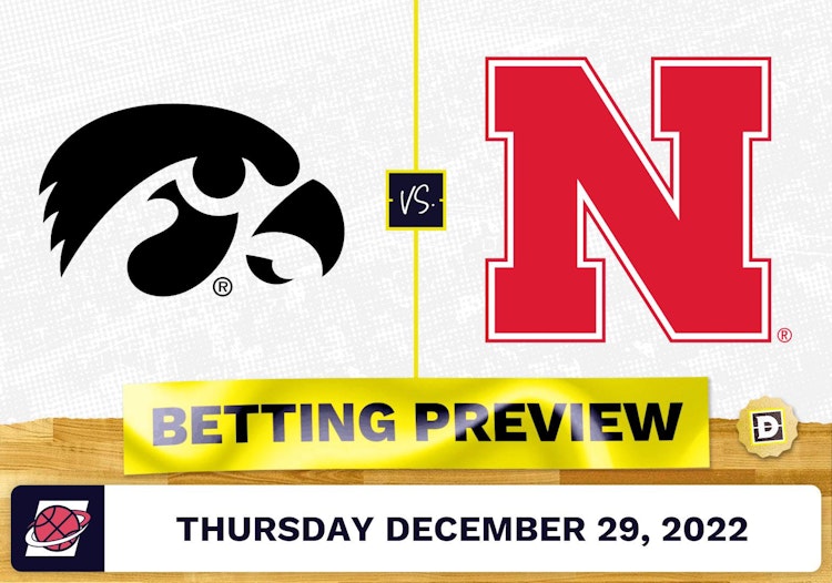 Iowa vs. Nebraska CBB Prediction and Odds - Dec 29, 2022