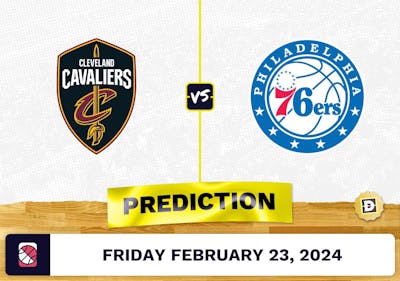 Cleveland Cavaliers vs. Philadelphia 76ers Prediction, Odds, NBA Picks [2/23/2024]