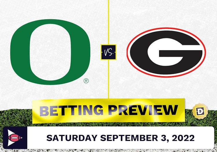 Oregon vs. Georgia CFB Prediction and Odds - Sep 3, 2022