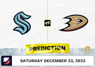 Seattle Kraken vs. Anaheim Ducks Prediction, Odds, NHL Picks  [12/23/2023]