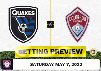 San Jose Earthquakes vs. Colorado Rapids Prediction - May 7, 2022