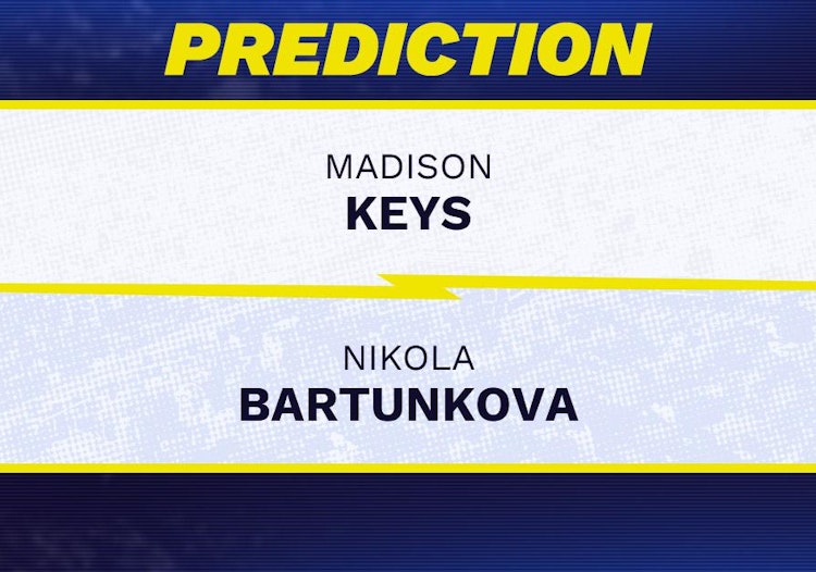 Madison Keys vs Nikola Bartunkova Tennis Prediction.