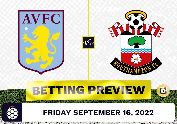 Aston Villa vs. Southampton Prediction and Odds - Sep 16, 2022