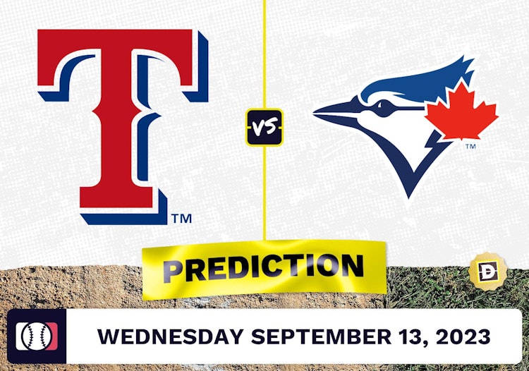 Rangers vs. Blue Jays Prediction for MLB Wednesday [9/13/2023]