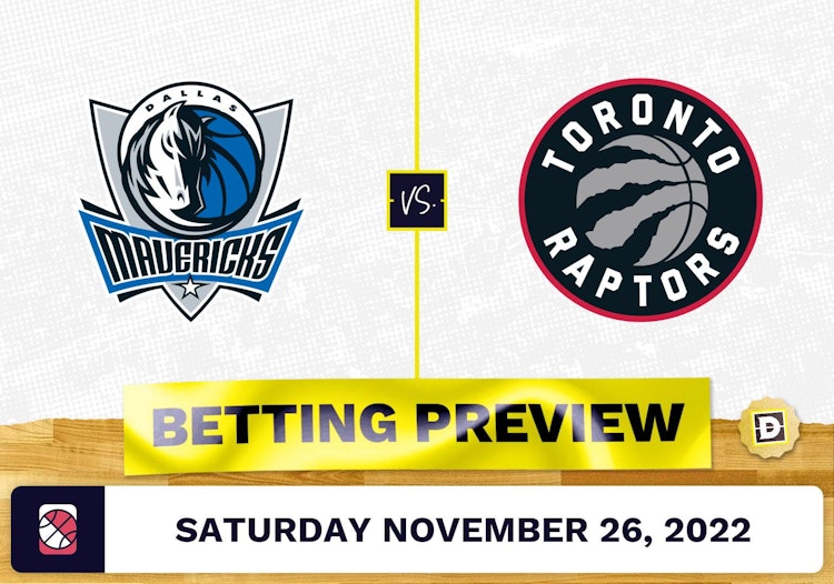 Mavericks vs. Raptors Prediction and Odds - Nov 26, 2022