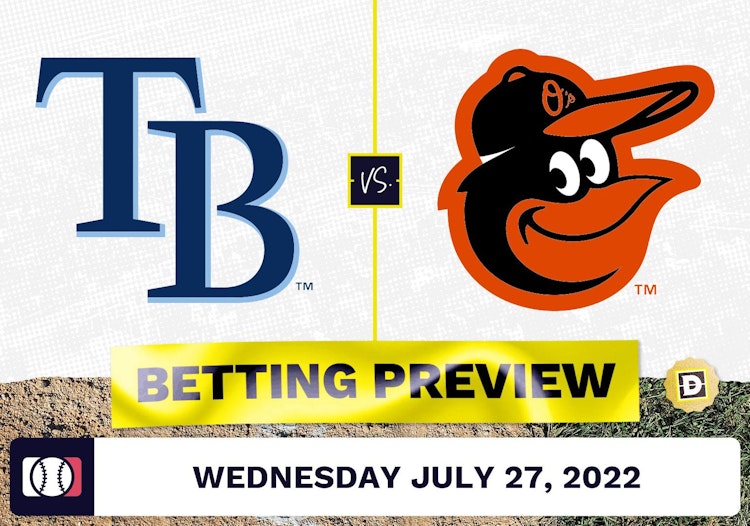 Rays vs. Orioles Prediction and Odds - Jul 27, 2022