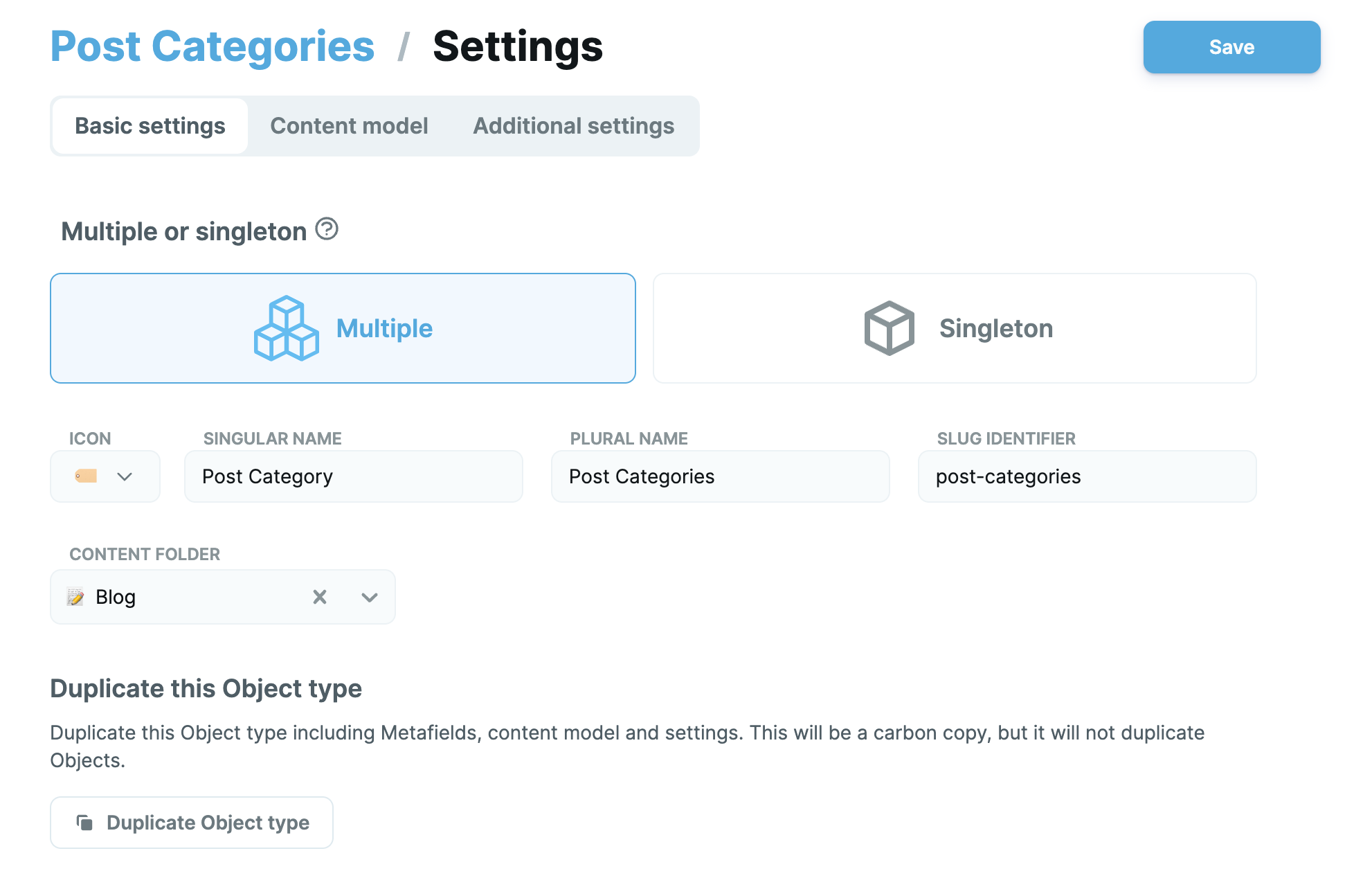 Creating Post Categories in the Cosmic dashboard