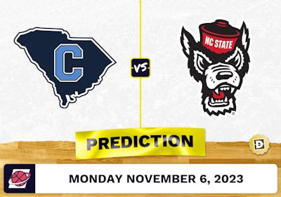 Citadel vs. North Carolina State Basketball Prediction - November 6, 2023