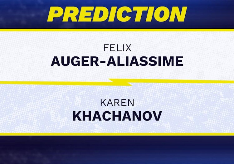 Felix Auger-Aliassime vs Karen Khachanov Tennis Prediction.