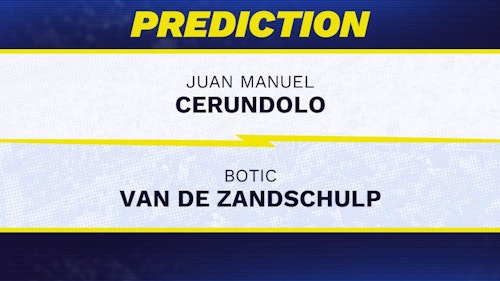 Juan Manuel Cerundolo vs. Botic Van de Zandschulp prediction, odds, picks for ATP Indian Wells Open 2026