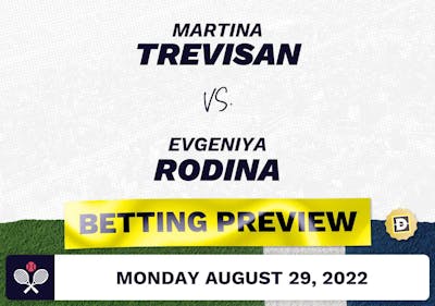 Martina Trevisan vs. Evgeniya Rodina Predictions - Aug 29, 2022