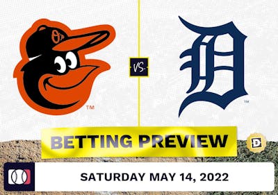 Orioles vs. Tigers Prediction and Odds - May 14, 2022