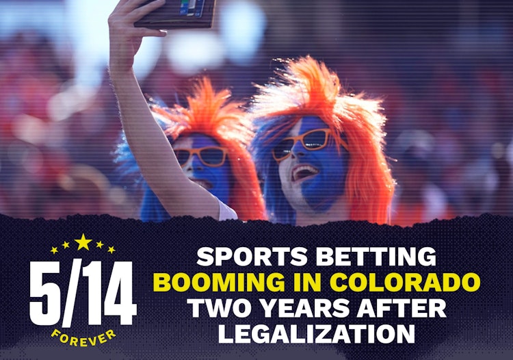 5/14 FOREVER: Sports Betting Booming in Colorado Two Years After Legalization