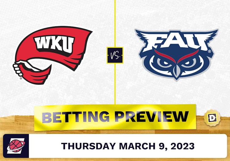 Western Kentucky vs. Florida Atlantic CBB Prediction and Odds - Mar 9, 2023