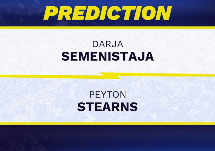Darja Semenistaja vs Peyton Stearns Tennis Prediction.