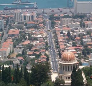 German Colony and Bahai Gardens View in Haifa's gallery image