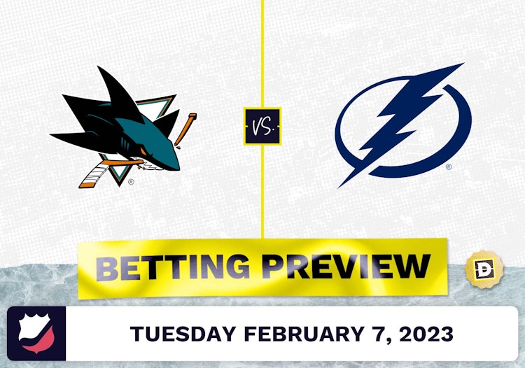 Sharks vs. Lightning Prediction and Odds - Feb 7, 2023