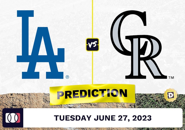 Dodgers vs. Rockies Prediction for MLB Tuesday [6/27/2023]