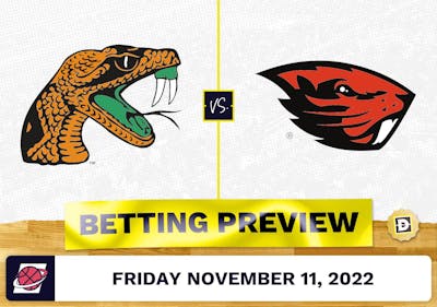 Florida A&M vs. Oregon State CBB Prediction and Odds - Nov 11, 2022