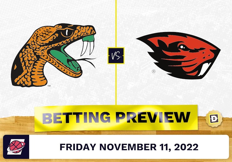 Florida A&M vs. Oregon State CBB Prediction and Odds - Nov 11, 2022