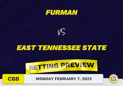 Furman vs. East Tennessee State CBB Predictions and Odds - Feb 7, 2022