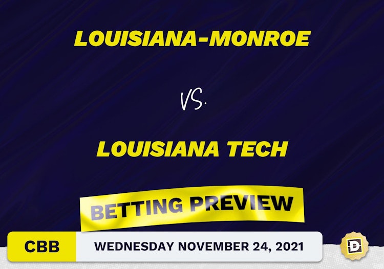Louisiana-Monroe vs. Louisiana Tech CBB Predictions and Odds - Nov 24, 2021
