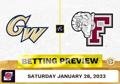 George Washington vs. Fordham CBB Prediction and Odds - Jan 28, 2023