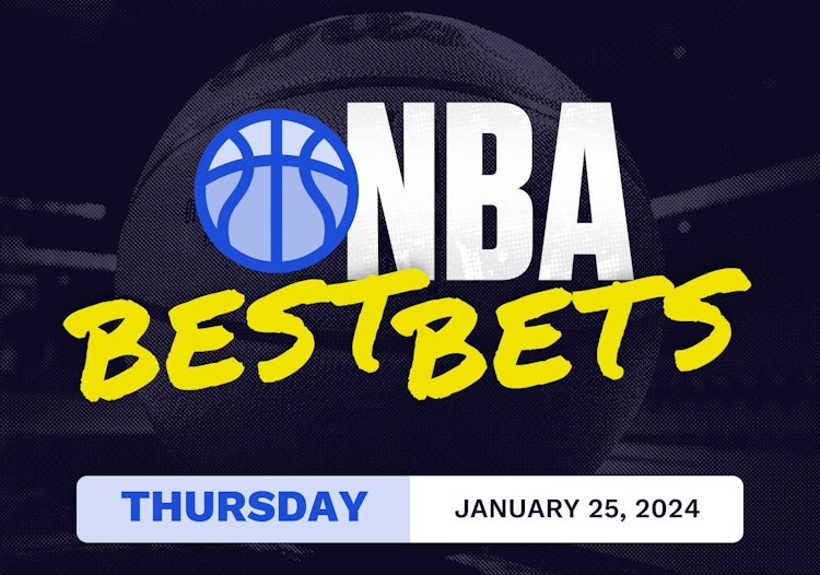 NBA Best Bets Today [Thursday 1/25/2024]
