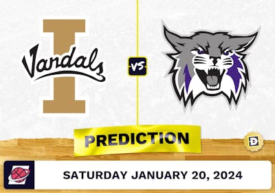 Idaho vs. Weber State Prediction, Odds, College Basketball Picks [1/20/2024]