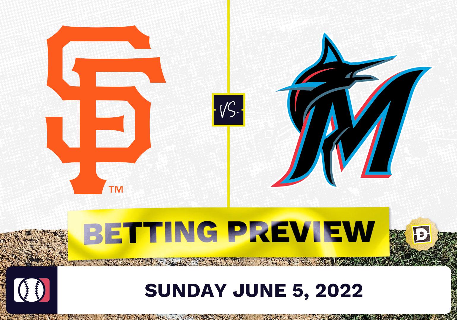 Giants vs. Marlins Prediction and Odds - Jun 5, 2022