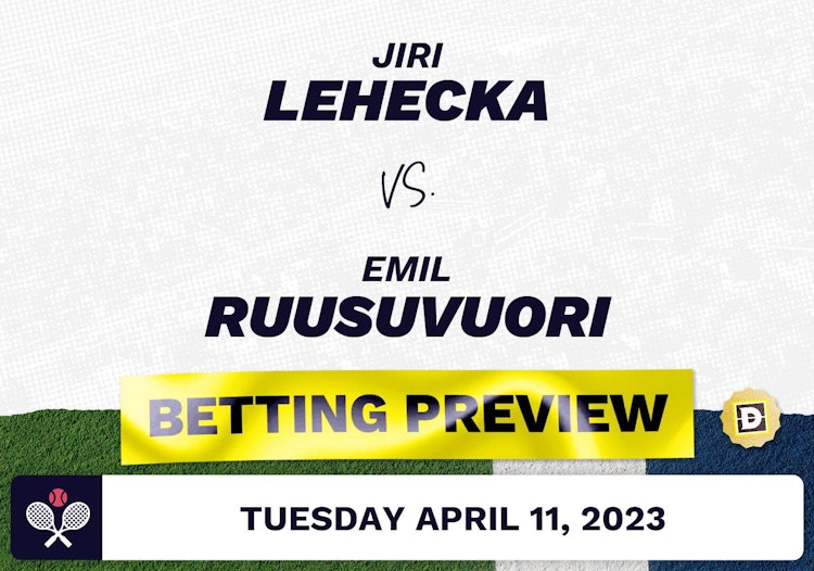 Jiri Lehecka vs. Emil Ruusuvuori Predictions - Apr 11, 2023