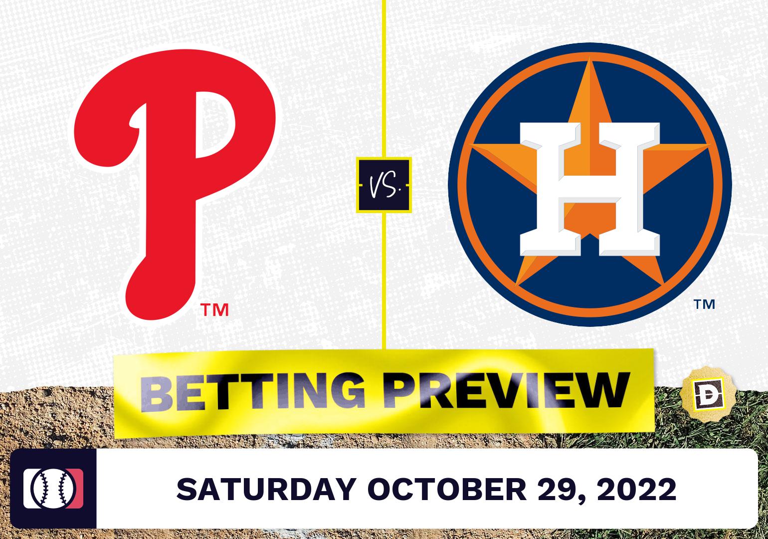 Phillies vs. Astros Game 2 Prediction - Oct 29, 2022