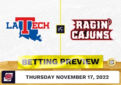 Louisiana Tech vs. Louisiana-Lafayette CBB Prediction and Odds - Nov 17, 2022