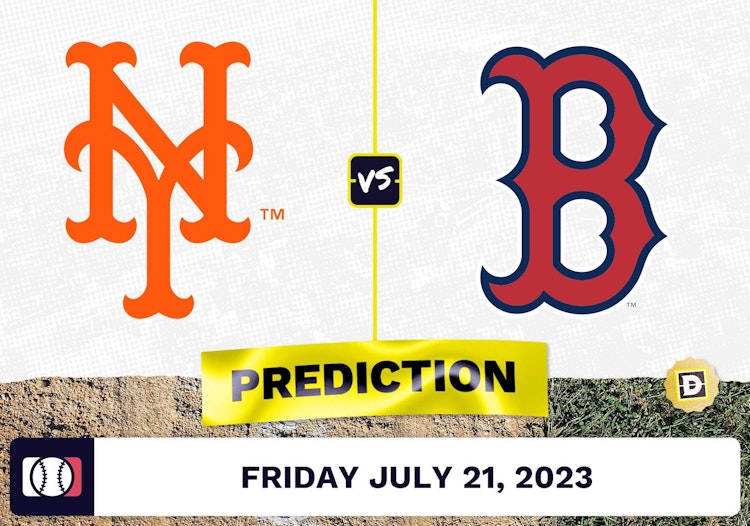 Mets vs. Red Sox Prediction for MLB Friday [7/21/2023]