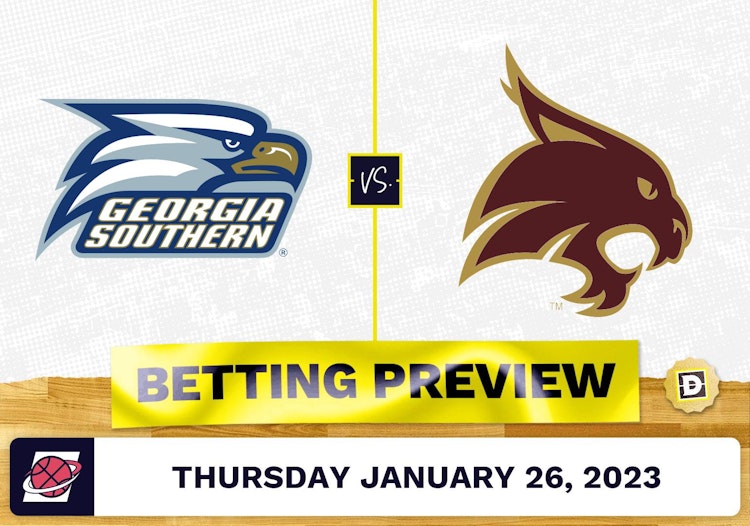 Georgia Southern vs. Texas State CBB Prediction and Odds - Jan 26, 2023