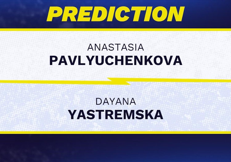 Anastasia Pavlyuchenkova vs Dayana Yastremska Tennis Prediction.