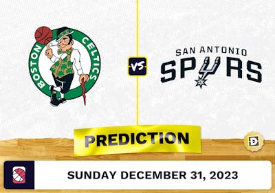 Boston Celtics vs. San Antonio Spurs Prediction, Odds, NBA Picks  [12/31/2023]