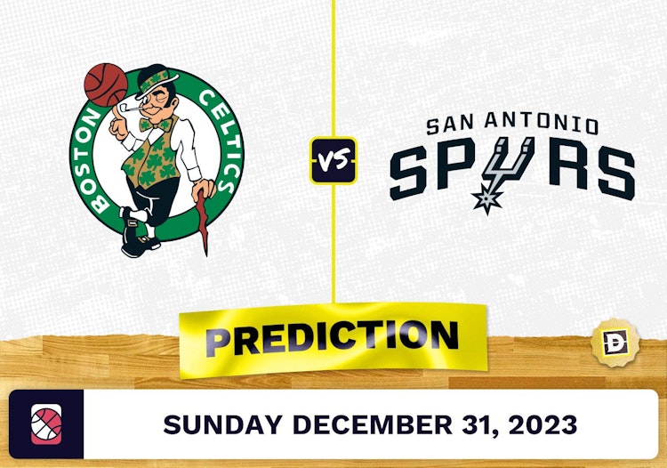 Boston Celtics vs. San Antonio Spurs Prediction, Odds, NBA Picks  [12/31/2023]