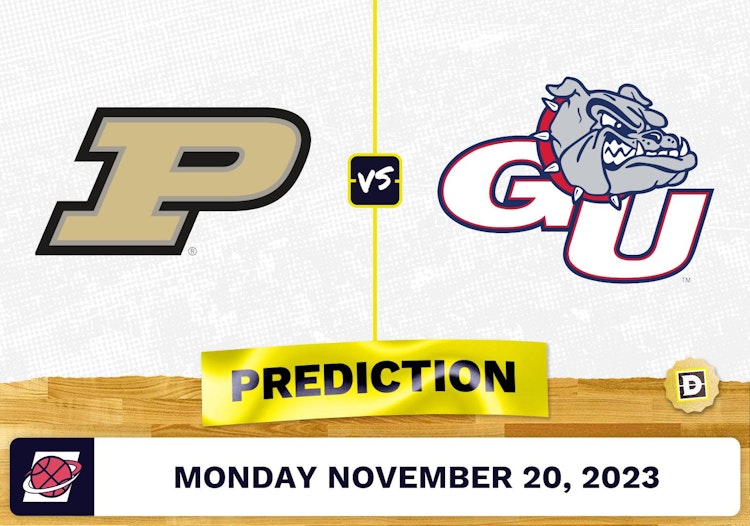 Purdue vs. Gonzaga Basketball Prediction - November 20, 2023