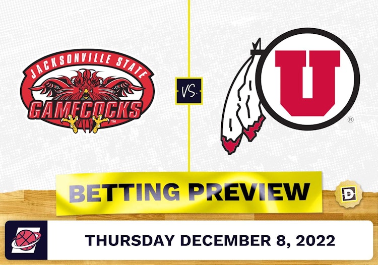 Jacksonville State vs. Utah CBB Prediction and Odds - Dec 8, 2022