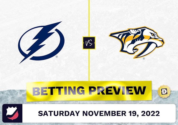Lightning vs. Predators Prediction and Odds - Nov 19, 2022