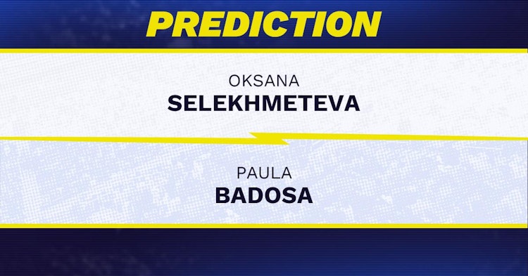 Oksana Selekhmeteva vs Paula Badosa Tennis Prediction.
