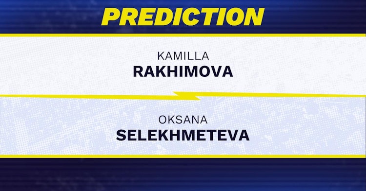 Kamilla Rakhimova vs Oksana Selekhmeteva Tennis Prediction.